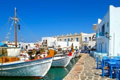 Le port de Naousa.