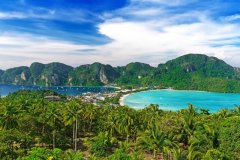 Ile de Koh Phi Phi, dans la province de Krabi.