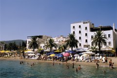 Plage de Bodrum.