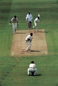 <p>Match dominical au Lord's Cricket Ground, le temple du cricket international.</p>