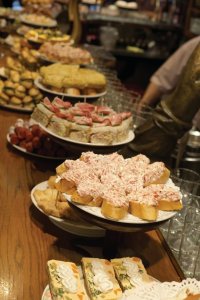 Pintxos basques.