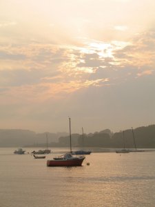 Bateaux dans l'Aber-Benoît