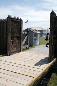 Fort George, site historique de la guerre de 1812 avec les Etats-Unis.