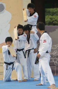 Taekwondo.