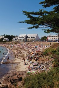 <p>La plage de Port-Navalo.</p>