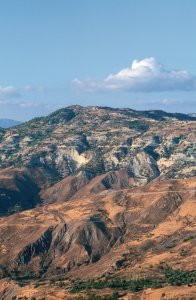 Paysage montagneux.