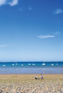 <p>Plage bretonne.</p>