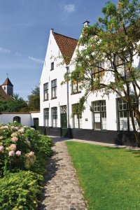 <p>Le béguinage (Begijnhof).</p>