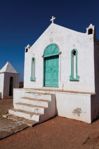 <p>Église du village de Povoaçao Velha.</p>
