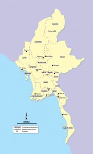 <p>Les provinces administratives.</p>