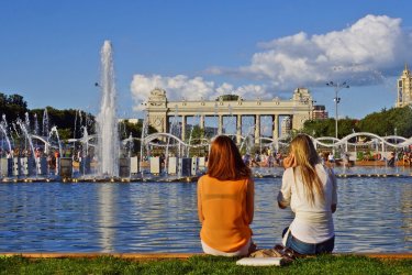 Dans le parc Gorky. - Dimbar76 / Shutterstock.com