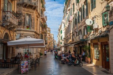 Centre historique de Corfou Chora. - Marso - Shutterstock.com