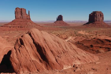 Panorama sur la West Mitten Butte, l'East Mitten Butte et la Merick Butte. - David GUERSAN - Author's Image