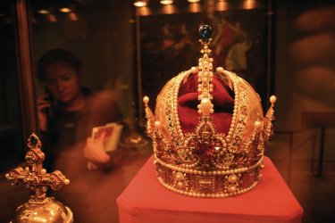 Trésor impérial de Vienne dans le palais de la Hofburg. Stéphan SZEREMETA