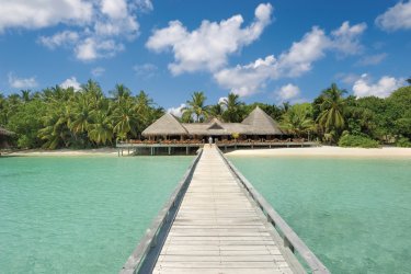 Complexe hotelier des Maldives. iStockphoto.com/Serge_Vero