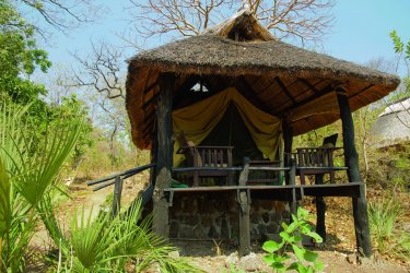 Tente du parc national de Gorongosa. - HeckerBob - iStockphoto.com