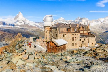 High Altitude Research Stations, Gornergrat. - Izabela23 - Shutterstock.com