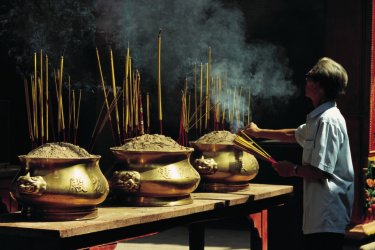 Temple de Hô Chi Minh-Ville. - Hugo Canabi - Iconotec