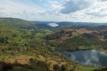 Vue sur Rydal Water et le lac Windermere. - Maxence PEIGNE