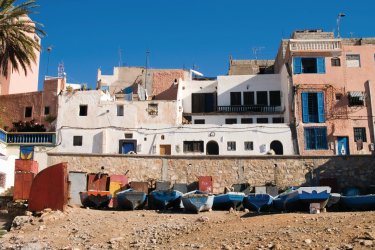 Petit village de pêcheur près d'Agadir. - RafalBelzowski - iStockphoto