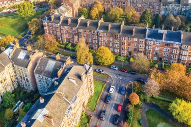 Vue aérienne du quartier de West End. - georgeclerk - iStockphoto.com