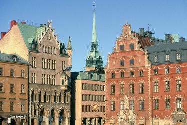 Bâtisses à Stockholm. Thierry Lauzun - Iconotec