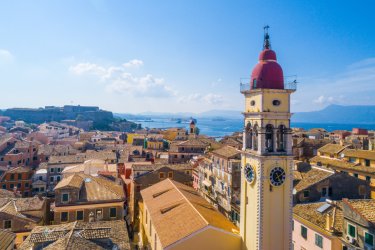 La ville de Corfou Chora. - Oleg Voronische - Shutterstock.com