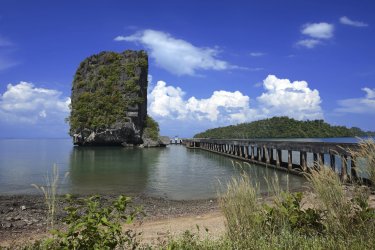 Talo Wao Bay, parc maritime de Koh Tarutao. - tanoochai - Shutterstock.com