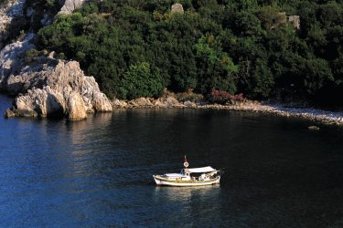 Olympos, ville antique qui fut complètement détruite. - Author's Image