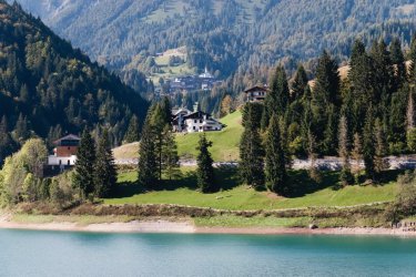 Lac de Sauris. -annalisa- - iStockphoto
