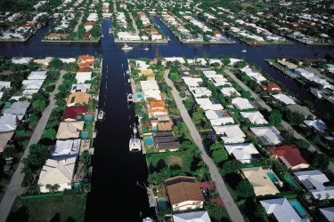 Canaux à Fort Lauderdale. - Tom Pepeira- Iconotec