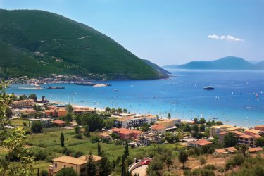 Lefkada et sa baie. - Violetastock