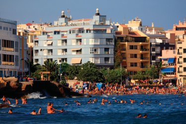 Plage de El Medano. - Philippe Turpin