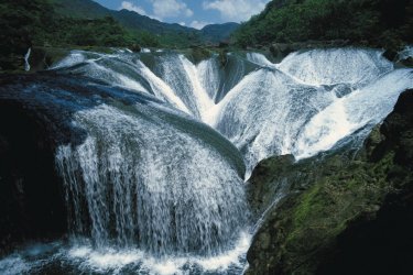 Chutes de Tianxingqiao. - China Stock photos - Iconotec