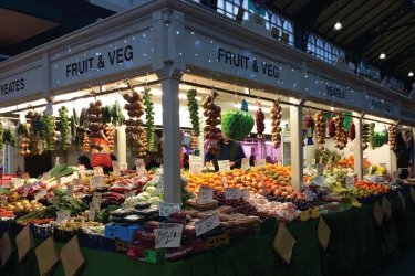 Visite du marché de Cardiff. - Muriel PARENT