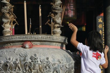 Temple chinois de Tua Pek Kong, plus ancien temple chinois de Kuching - Stéphan SZEREMETA