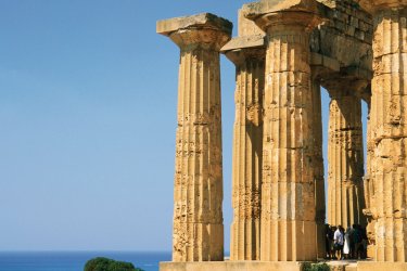 Temple E, site archéologique de Selinunte. - Author's Image