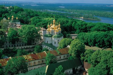 La Laure de Petchersk, un des plus influents centres religieux du monde slave. - Hugo Canabi - Iconotec