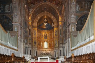 Intérieur de la cathédrale de Monreale. - VLADJ55 - Shutterstock