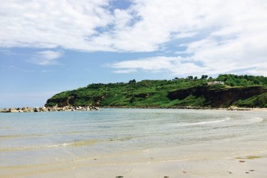 La plage du Lido Riccio, au nord d'Ortona. - Muriel PARENT