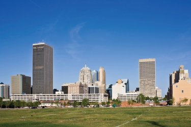 Skyline d'Oklahoma City. - Benkrut - iStockphoto
