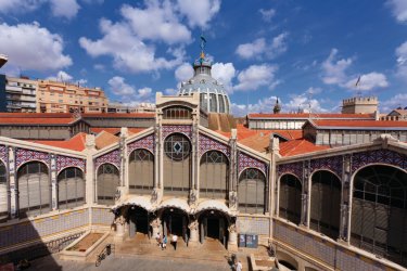 Mercado central, généralement considéré comme l'un des plus anciens d'Europe encore en activité. - Philippe GUERSAN - Author's Image