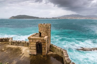 La forteresse de Monterreal à Baiona. - IHervas - iStockphoto.com