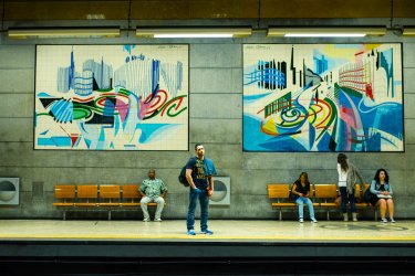 Azulejos de Nadir Afonso - Micael Nussbaumer - Shutterstock.com