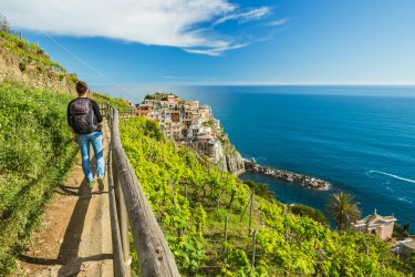 Randonnée près de Manarola. - el lobo - Shutterstock.com