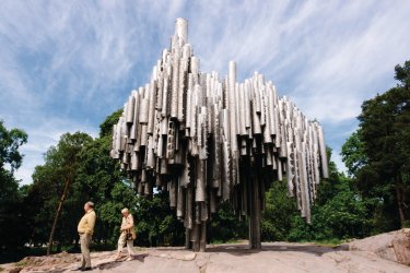 Le Monument Sibelius. Serge OLIVIER - Author's Image