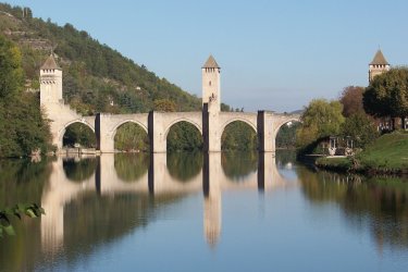 Le pont Valentré, à Cahors DENIS VANDEWALLE