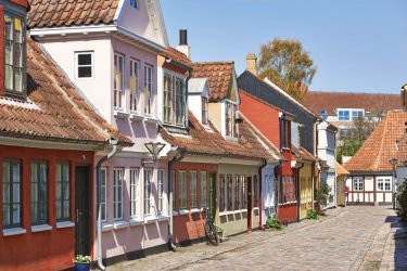 Centre historique de Odense. - Westersoe