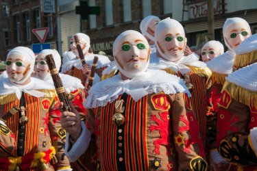 Carnaval de Binche. - Weskerbe - shutterstock.com