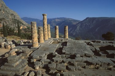 Temple d'Apollon. - Author's Image